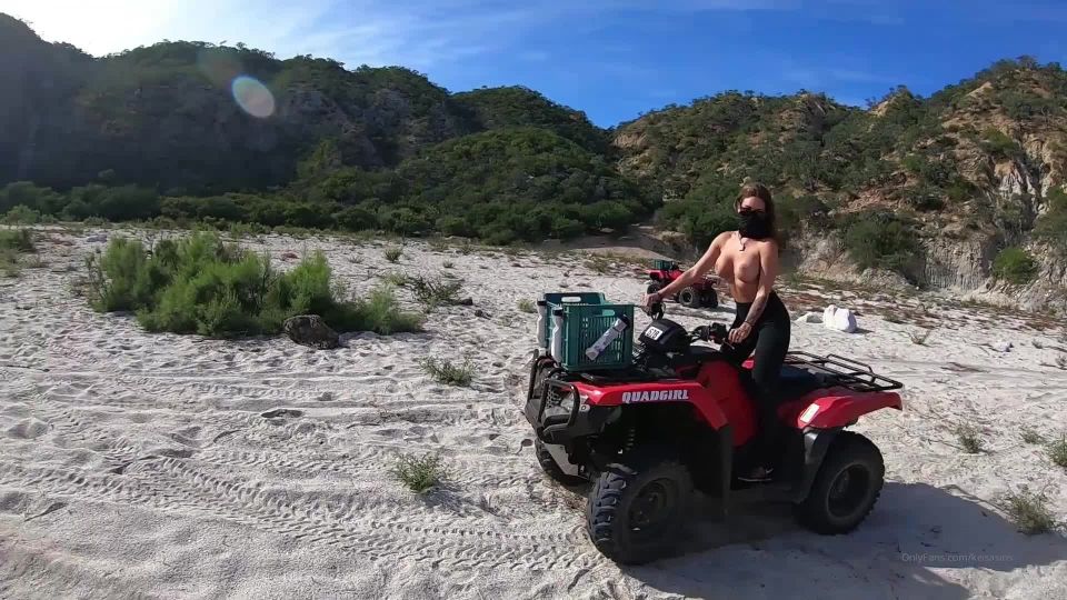[Onlyfans] kissasins-11-02-2020-21718169-Riding an ATV topless and twerking with the ass cut out 