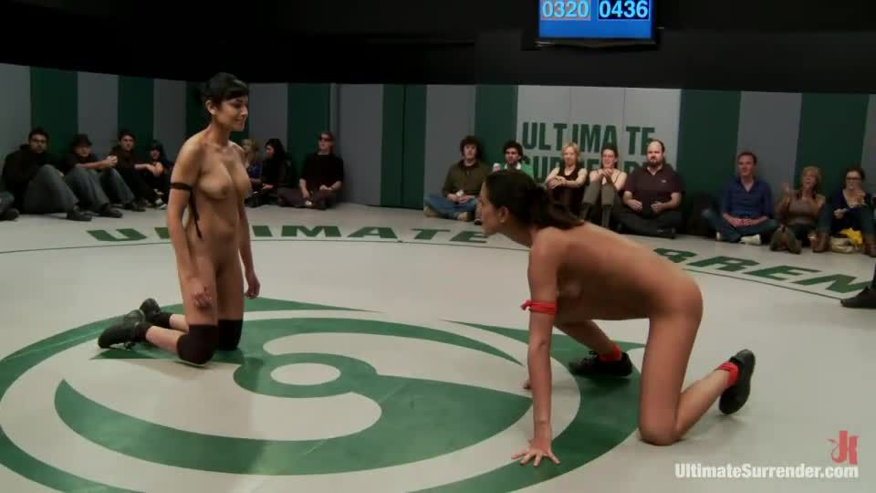 Round 2 of Januarys Live match: The Dragon is humiliated, sexually destroyed, cums on the mat!! strapon Ariel X, DragonLily, Beretta James, Lyla Storm