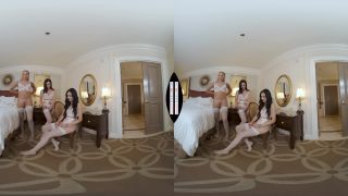 The Bride and Bridesmaids hook up with the Best Man before the Wedding - VR - [Hardcore porn]