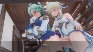 Futaboi Lumine x Sucrose: Genshin hentai Futa pleasure! Full