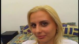 Hungarian Babe Takes On Black Dicks Blowjob