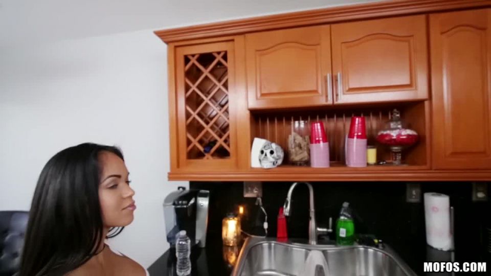 Emily Mena - Puerto Rican Chick s Nice Fake Tits - Blowjob