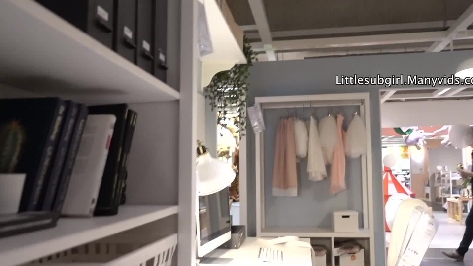 Nude Teen In IKEAs - Public