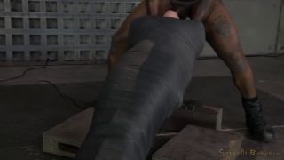 adult video 39 Sexy redhead Jessica Ryan completely mummified and vibrated, brutal deepthroat on big cock [HD 783.7 MB], bdsm transformation on femdom porn 