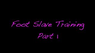 Luna Lain - Foot Slave Training Part 1 Femdom!