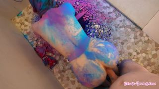 Facial - Jamie Young - Covered in colours and ized - POV