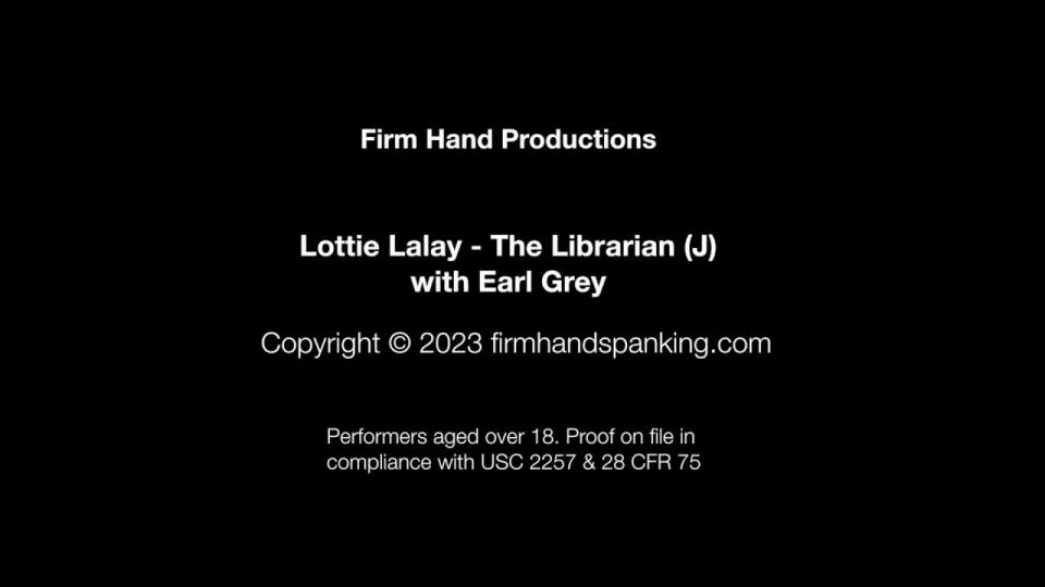 xxx clip 8 Firm Hand Spanking – MP4/HD – Lottie Lalay – The Librarian – J/Missing books costs Lottie Lalay a bare bottom belting from Earl Grey (Nov 13, 2023) - m f - fetish porn fetish papa