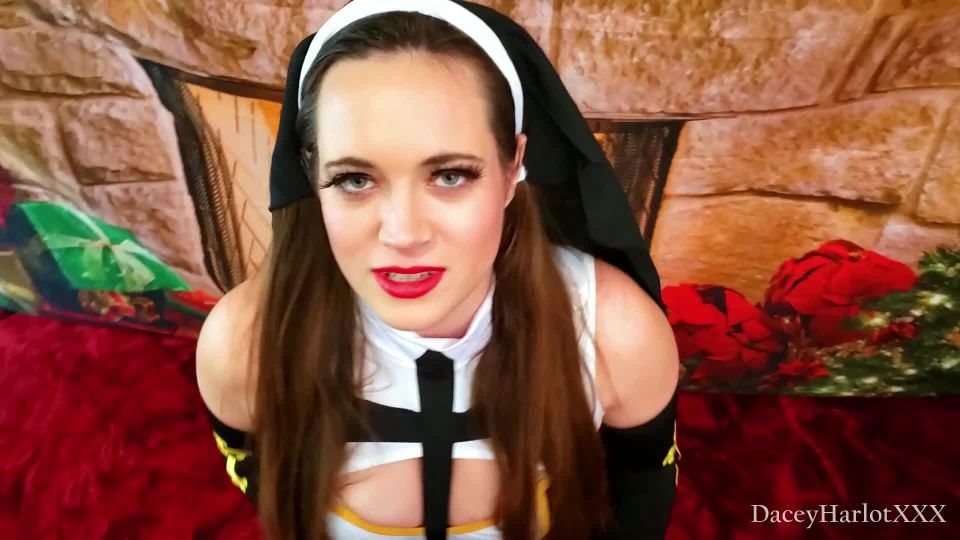 adult xxx clip 24 tall asian femdom Dacey Harlot - The Harlot House - Nun Daceys Holiday BJ Confessional - FullHD 1080p, blowjob on blowjob porn