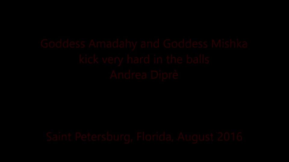 online video 6 Andrea Diprè 04 – Goddesses Amadahy, Goddesses Miskha – Kick in the balls, mlp femdom on femdom porn 