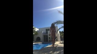 Rosa Brighid () Rosabrighid - another exclusive video for you guys pool vibes earlier today its so windy here 04-10-2017