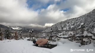 porn video 20 cruel bdsm femdom porn | BondageLife - Lounging In The Snow Rachel Greyhound | bondagelife