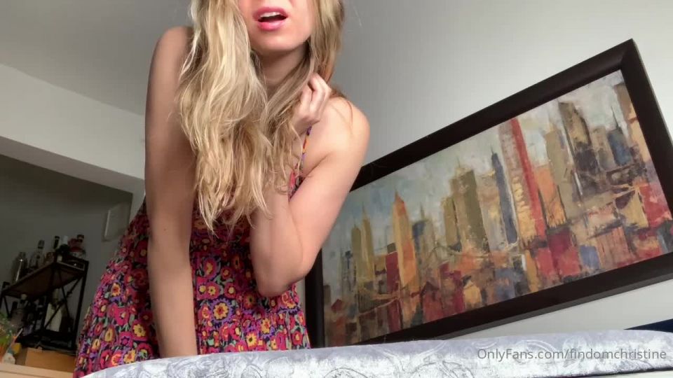 porn video 4 Onlyfans - Goddess Christine - findomchristine - findomchristine min Custom POV Youre my ex youre hanging by just you fingers on a ledge - 18-04-2021 - onlyfans - amateur porn cute amateur girl