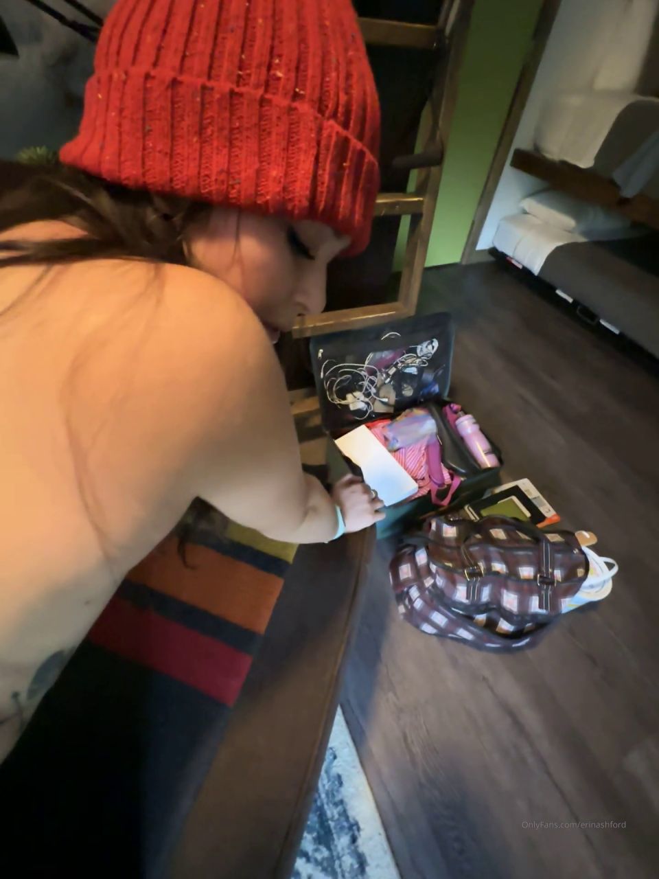 Erin Ashford (erinashford) Lindo solofans de gorro rojo PPV (Pornstar)