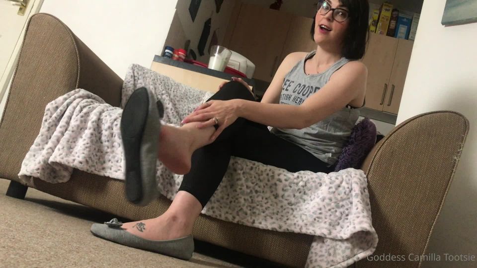 camilla tootsie  Seducing you one shoe dangle at a time - femdom - femdom porn miss femdom