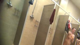 Women spied in shower  cabins