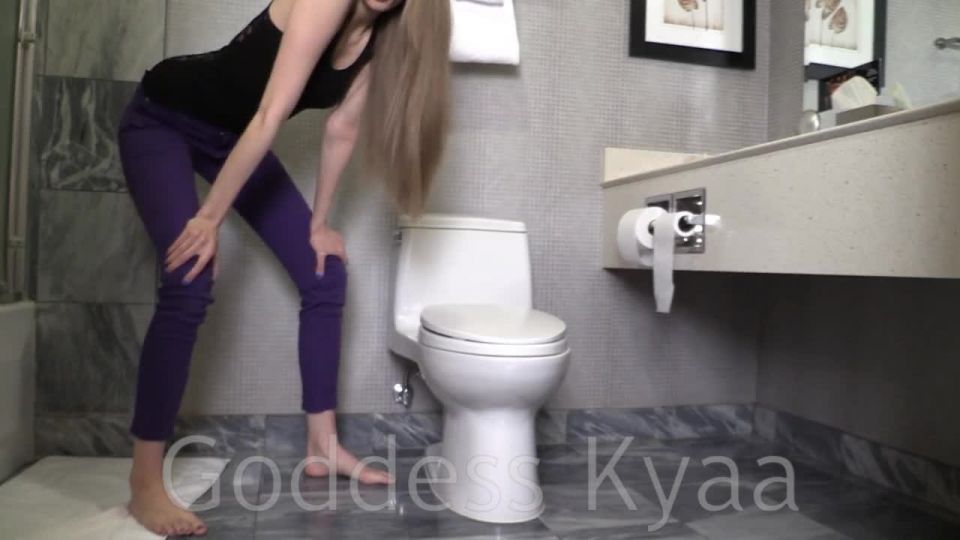 goddess kyaa – toilet fetish humiliation 3