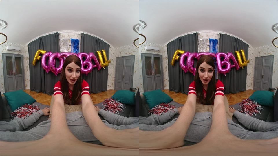 adult xxx clip 40 VirtualRealTrans - Natalie Mars Football Fantasy - VR180 | fetish | fetish porn femdom vore