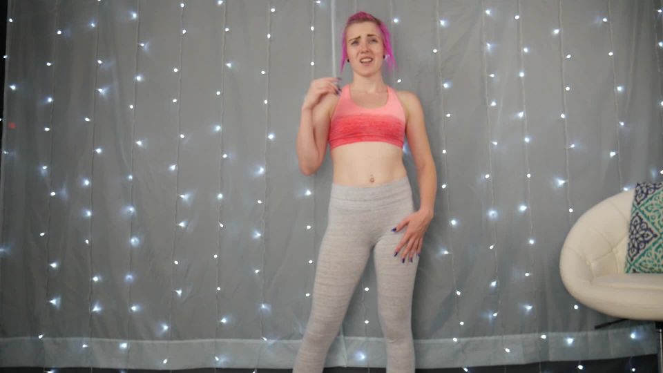 online clip 23 Goddess Kalina - Get Girly For Me Part 4 Work Out Edition - verbal humiliation - femdom porn femdom sub