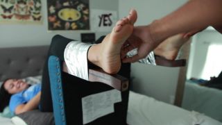 Chair Taped Tickling Foot!