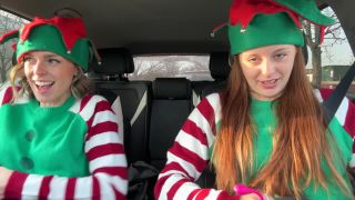 Nadia Foxx  Serenity Cox As Horny Elves Cumming In Drive Thru With Remote Controlled Vibrators  4K 1080p