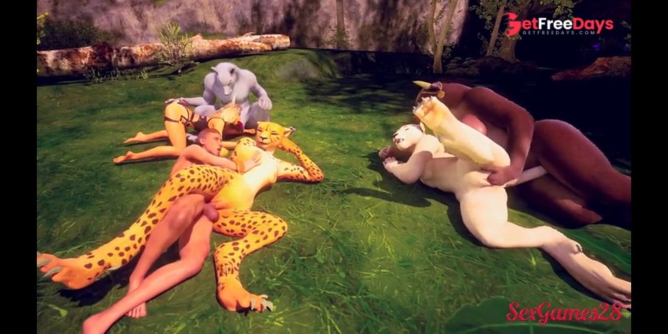 [GetFreeDays.com] Furry orgy with interracial swingers, they fuck and squirt in Wild Life sex Sex Clip June 2023