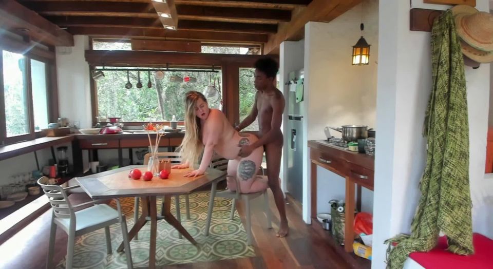 online video 46 Something Cooking In The Kitchen, hot anal sex on interracial sex porn 