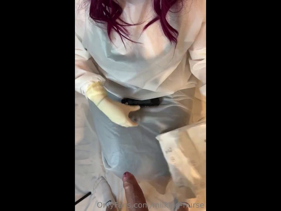 Milking-Nurse Milking-Nurse aka milking-nurse - 02-13-2023 OnlyFans Video - White surgical gloved handjob video hardcore