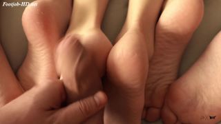 3 Asian Teen Feet On My Dick