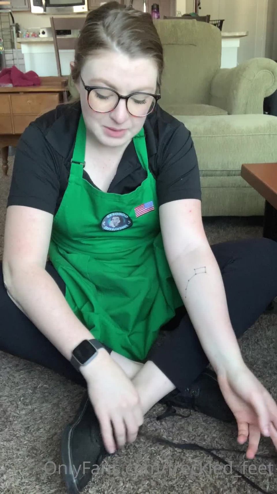 Smelly Barista Feet Joi ..