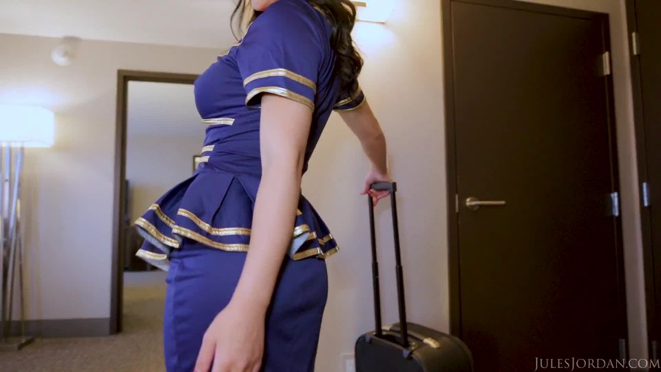 Nicole Doshi, Anal Airlines Layover*