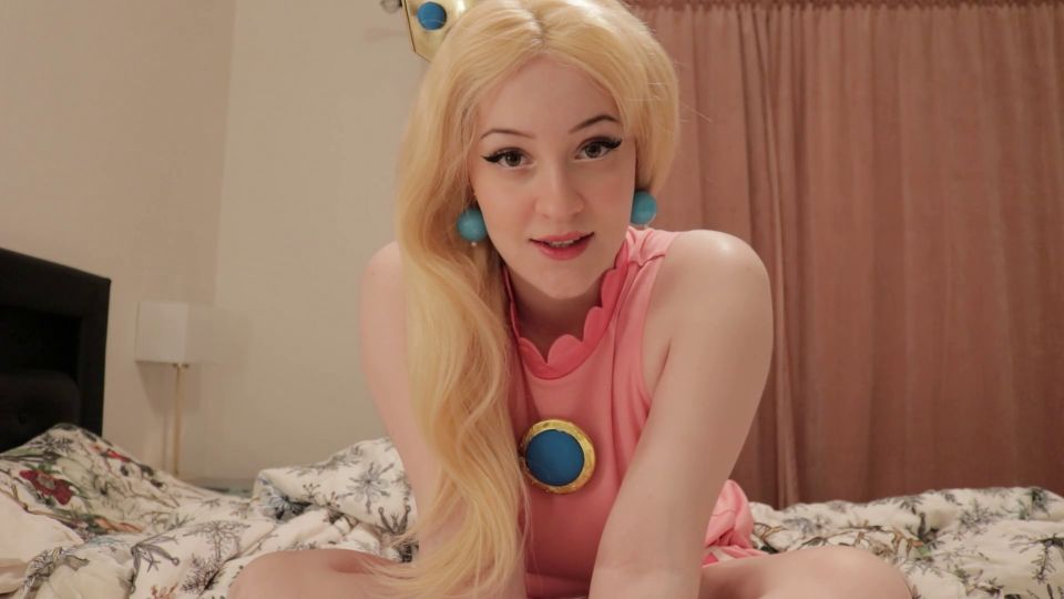 Stripping And Fucking You In My Peach Cosplay.