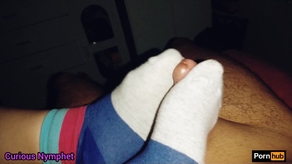 Curious Nymphet socks foot fethis foot worship Foot salve foot femdom f! FEET PORN - www.LOVELY-MILF.com Video