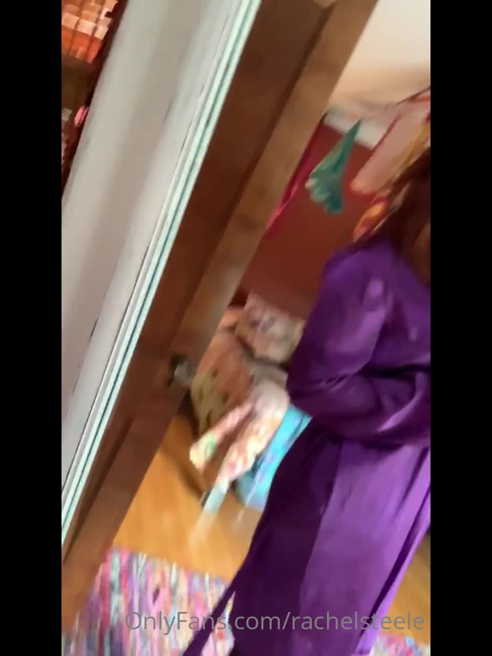 Rachel Steele Rachelsteele - do you think mommys purple robe would be enough to reach the target 20-05-2021