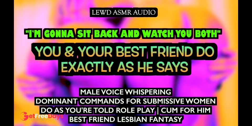 [GetFreeDays.com] You And Your Best Friend Do Exactly As He Says Lewd ASMR Whisper Fantasy JOI va roleplay Sex Clip July 2023