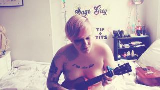 adult video clip 40 Ukulele Hitachi Edging 720 HD – Sage Grey | hitachi | femdom porn old man fetish