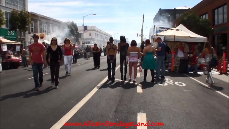 Happy Folsom Street Fair - Public Sissy Handjob Humiliation San Francisco Public!