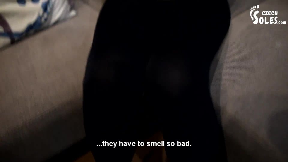 Czech SolesEliška Showing Her Sweaty Sneakers, Socks And Feet, POV (BIG Feet, Foot Tease, Smelly Feet, Socks) - 1080p