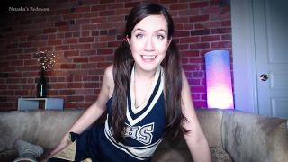 online porn video 38 ebony femdom pegging Natashas Bedroom - Sissy Cheerleader Tryouts, jerkoff encouragement on femdom porn