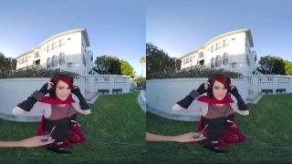 Busty Redhead Maddy May As RWBY RUBY Gets Your Dick VR Porn