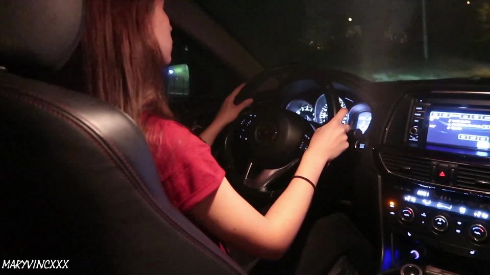  MaryVincXXX in 082 Hot Teen couldn’t help it when she Drove the Car , teens on teen
