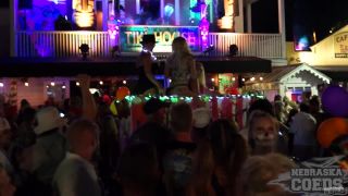 Pre Fantasy Fest Street Party With Body Painting And Flashing - POSTED LIVE FROM KEY WEST,  FLORIDA