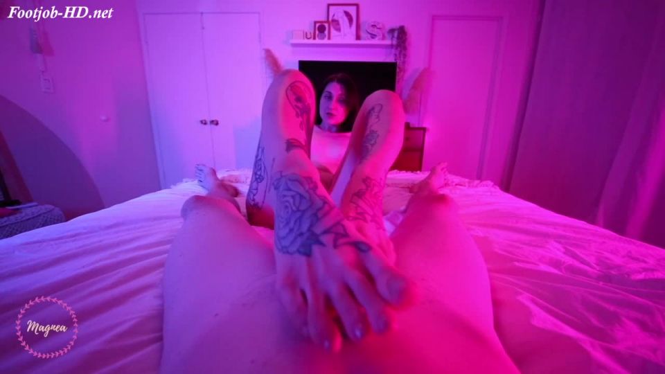 video 19 penectomy fetish Tattooed Babe Gives An Erotic Footjob – Magnea, magnea on fetish porn