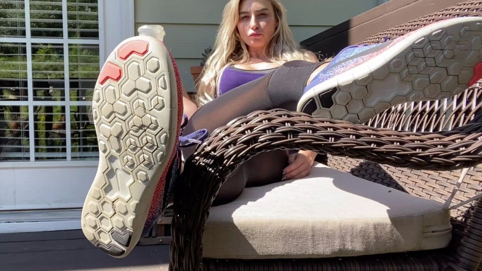 xxx video 13 Kerri King - Outdoor Ignore and POV Foot Drain on fetish porn condom fetish