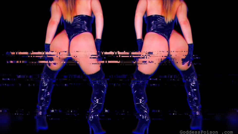 clip 9 Goddess Poison – Pornographic Holographic | shiny fetish | fetish porn femdom sitting