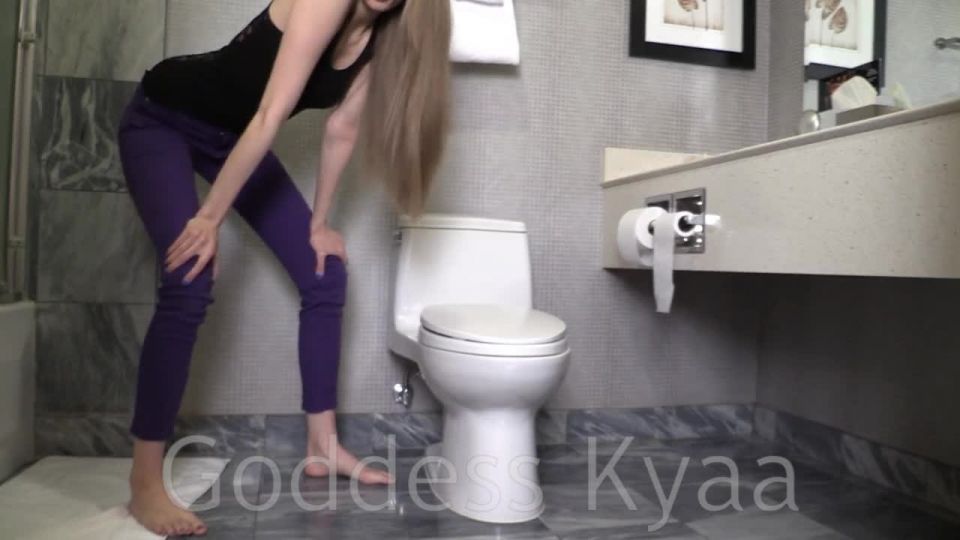 Porn online Goddess Kyaa – Toilet Fetish Humiliation 3