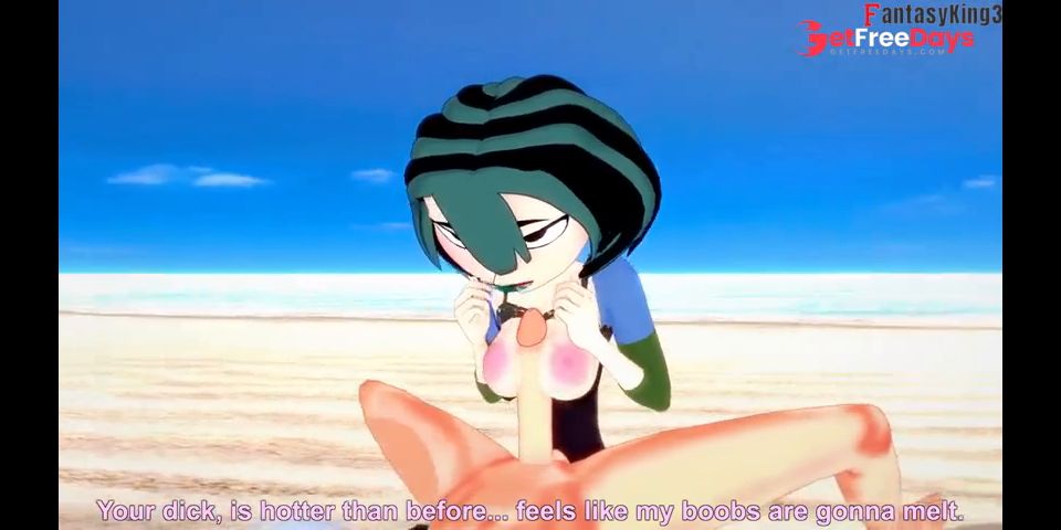 Gwen having sex on the beach  Total Drama  Full and POV on patreon Fantasyking3