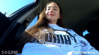 fetish  Car Solo Finished With Public Fuck My Tight Pussy And Mouth Outdoor Trip With Passionbunny   passionbunny 