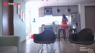 Cleaning girl needs quick money and fucks her boss to pay her accounts - MILANPOV