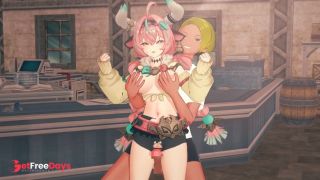 Genshin Impact Varesa3D Hentai Animation.Fingering,handjob,blowjob,sex