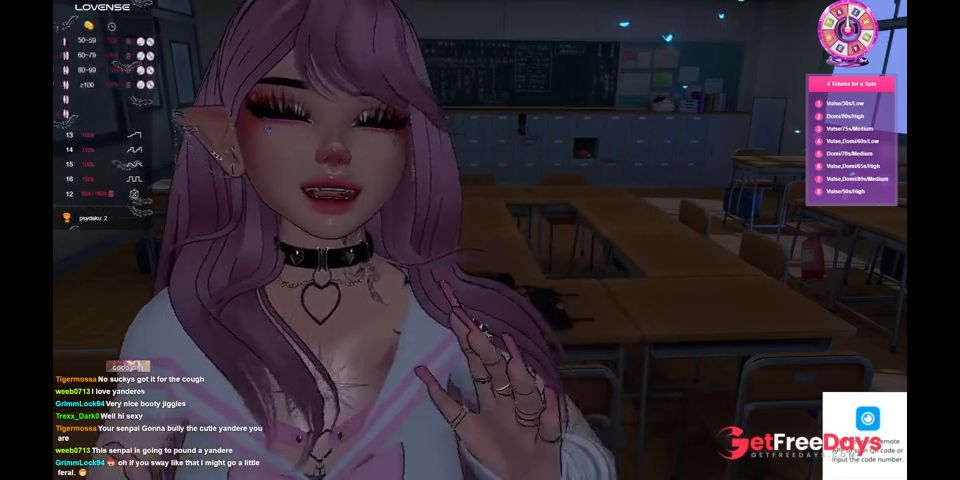 [GetFreeDays.com] VRChat Schoolgirl Has Fun With Toys Fansly Live Stream Adult Film October 2022